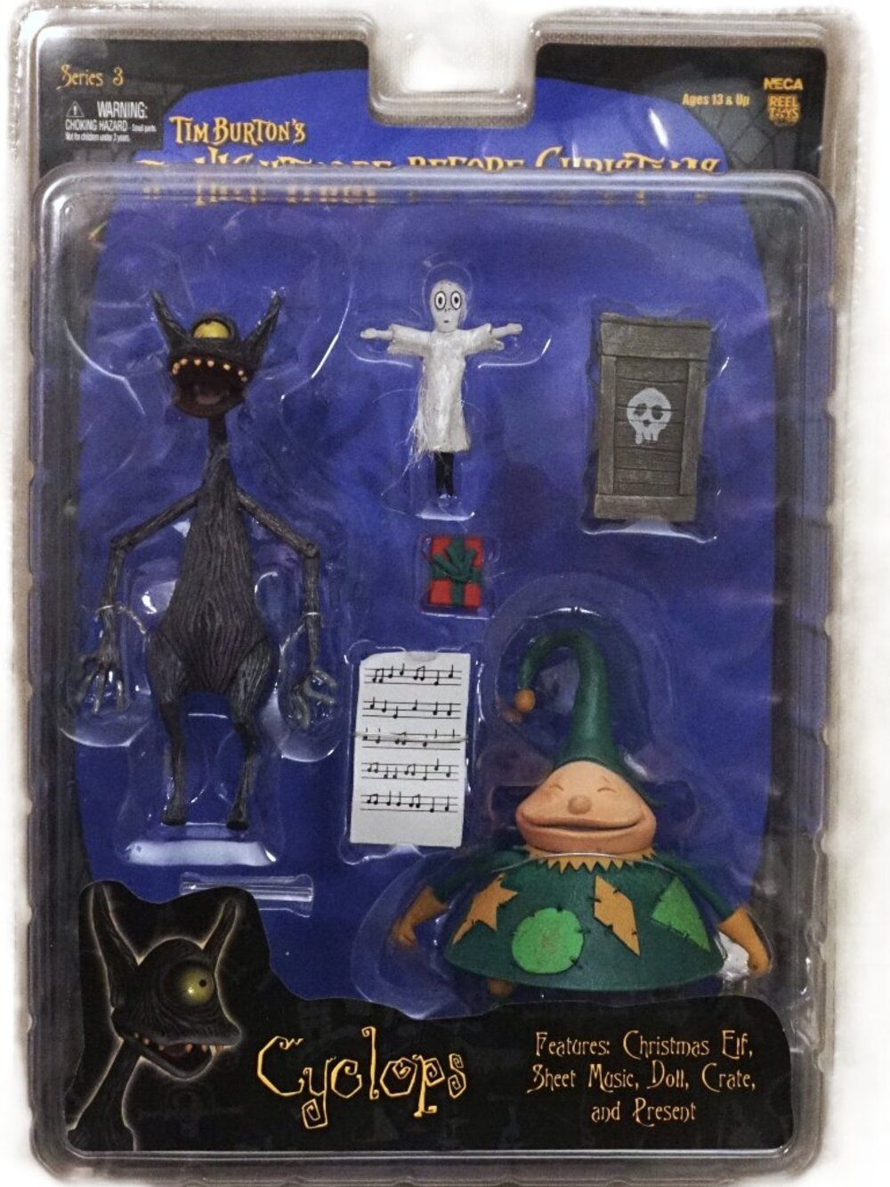 The Nightmare Before Christmas “Cyclops” Series 3 NECA Reel Toys Figures